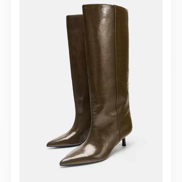 Zara kitten heel boots - Picture 2 of 10